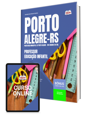 Apostila Prefeitura de Porto Alegre - RS 2025 - Professor - Educação Infantil