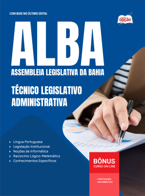 Apostila ALBA 2025 - Técnico Legislativo - Administrativa