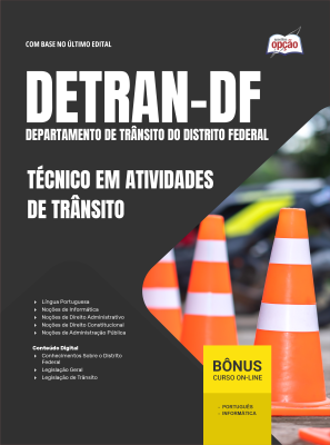 Apostila DETRAN-DF em PDF - Técnico em Atividades de Trânsito 2026