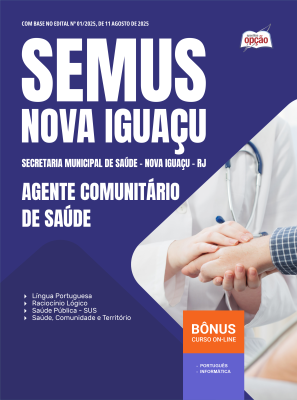 Apostila SEMUS Nova Iguaçu 2025 - Agente Comunitário de Saúde