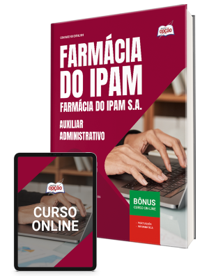 Apostila Farmácia do IPAM 2025 - Auxiliar Administrativo