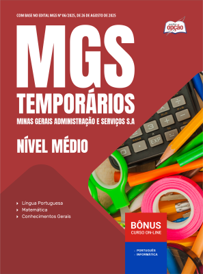 Apostila MGS MG 2025 - Nível Médio