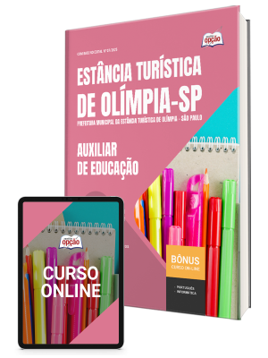 Apostila Prefeitura de Olímpia - SP 2025 - Auxiliar de Educação