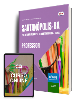 Apostila Prefeitura de Santanópolis-BA 2025 - Professor