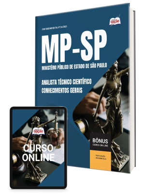 Apostila MP-SP 2025 - Analista Técnico Científico - Conhecimentos Gerais