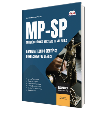 Apostila MP-SP 2025 - Analista Técnico Científico - Conhecimentos Gerais