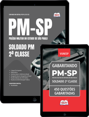 Combo PM-SP - Soldado PM - 2ª Classe