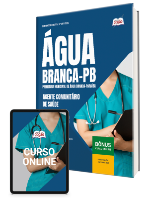 Apostila Prefeitura de Água Branca-PB 2025 - Agente Comunitário de Saúde