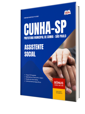 Apostila Prefeitura de Cunha-SP 2025 - Assistente Social