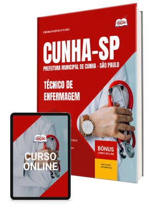 Apostila Prefeitura de Cunha-SP 2025 - Técnico de Enfermagem