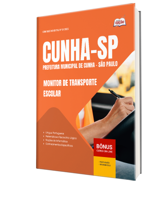 Apostila Prefeitura de Cunha-SP 2025 - Monitor de Educação Infantil
