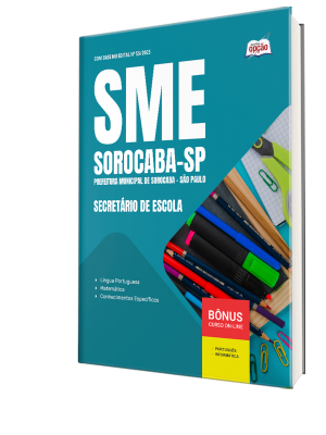 Apostila Prefeitura de Sorocaba - SP 2025 - Secretário de Escola