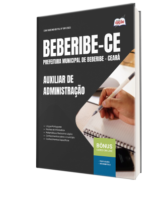 Apostila Prefeitura de Beberibe-CE 2025 - Auxiliar de Administração