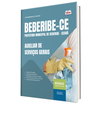 Apostila Prefeitura de Beberibe-CE 2025 - Auxiliar de Serviços Gerais