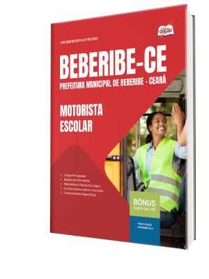 Apostila Prefeitura de Beberibe-CE 2025 - Motorista Escolar