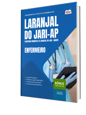 Apostila Prefeitura de Laranjal do Jari-AP 2025 - Enfermeiro(a)