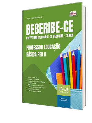 Apostila Prefeitura de Beberibe-CE 2025 - Professor Educação Básica PEB II