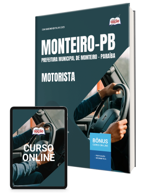 Apostila Prefeitura de Monteiro-PB 2025 - Motorista