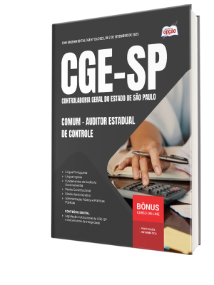 Apostila CGE-SP 2025 - Auditor Estadual de Controle - Comum
