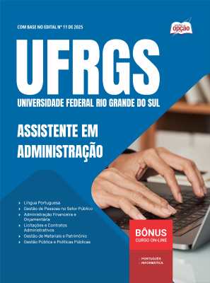 Apostila UFRGS 2025 em PDF - Assistente em Administração