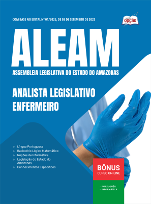 Apostila ALEAM 2025 - Analista Legislativo - Enfermeiro