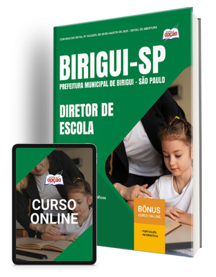 Apostila Prefeitura de Birigui - SP 2025 - Diretor de Escola