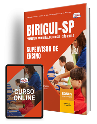 Apostila Prefeitura de Birigui - SP 2025 - Supervisor de Ensino