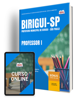 Apostila Prefeitura de Birigui - SP 2025 - Professor I