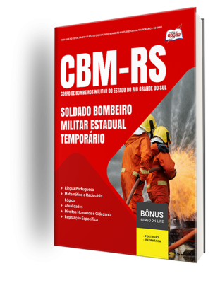 Apostila CBM-RS 2025 - Soldado Bombeiro Militar Estadual Temporário