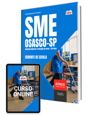 Apostila SME-Osasco-SP 2025 - Servente de Escola