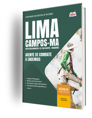 Apostila Prefeitura de Lima Campos-MA 2025 - Agente de Combate a Endemias