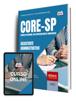 Apostila CORE-SP 2025 - Assistente Administrativo