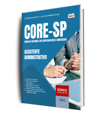 Apostila CORE-SP 2025 - Assistente Administrativo