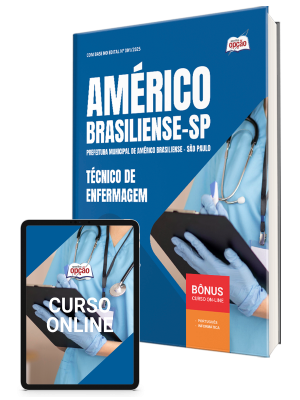 Apostila Prefeitura de Américo Brasiliense - SP 2025 - Técnico de Enfermagem