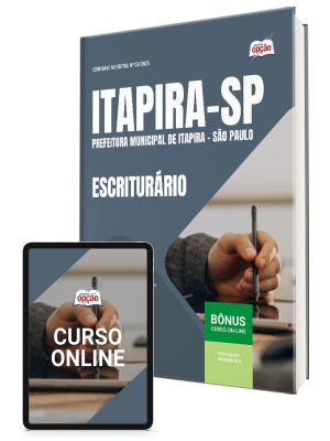 Apostila Prefeitura de Itapira - SP 2025 - Escriturário