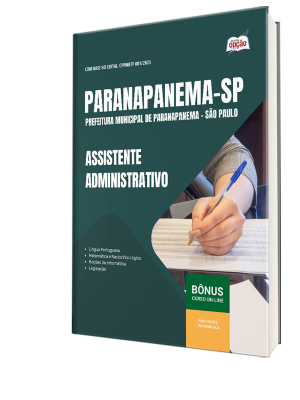 Apostila Prefeitura de Paranapanema-SP 2025 - Assistente Administrativo
