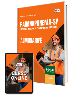 Apostila Prefeitura de Paranapanema-SP 2025 - Almoxarife