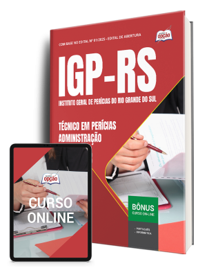 Apostila IGP-RS 2025 - Técnico em Perícias - Administração
