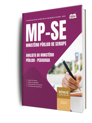 Apostila MP-SE 2025 - Analista do Ministério Público - Pedagogia