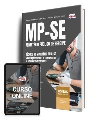 Apostila MP-SE 2025 - Técnico do Ministério Público - Manutenção e Suporte de Equipamentos de Informática e Softwares