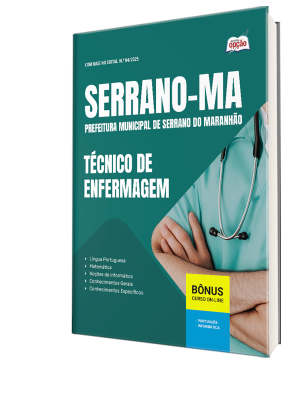 Apostila Prefeitura de Serrano do Maranhão-MA 2025 - Técnico de Enfermagem