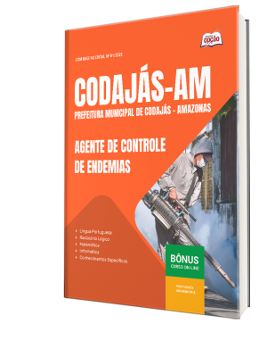 Apostila Prefeitura de Codajás-AM 2025 - Agente de Combate a Endemias