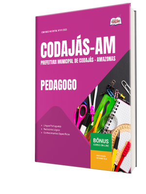 Apostila Prefeitura de Codajás-AM 2025 - Pedagogo
