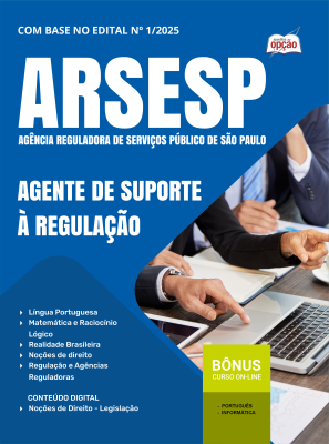 Apostila ARSESP 2025 - Agente de Suporte à Regulação