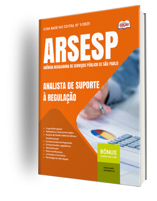 Apostila ARSESP 2025 - Analista de Suporte à Regulação