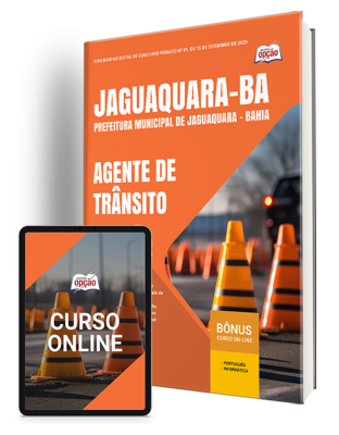Apostila Prefeitura de Jaguaquara-BA 2025 - Agente de Trânsito