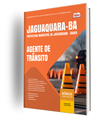 Apostila Prefeitura de Jaguaquara-BA 2025 - Agente de Trânsito