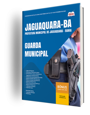Apostila Prefeitura de Jaguaquara-BA 2025 - Guarda Municipal