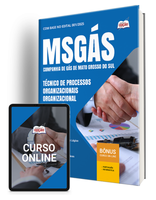 Apostila MSGÁS 2025 - Técnico de Processos Organizacionais - Organizacional