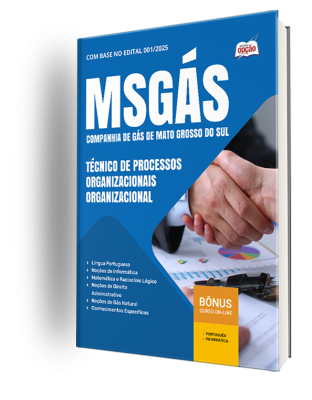 Apostila MSGÁS 2025 - Técnico de Processos Organizacionais - Organizacional